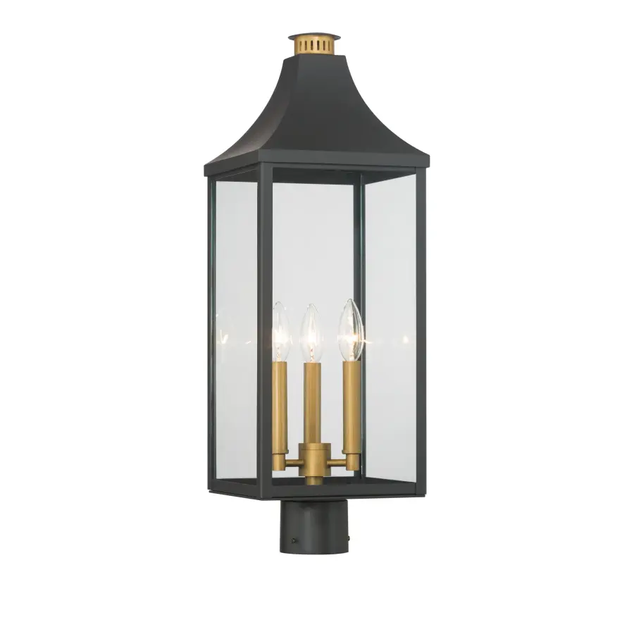 Hurstborne 25" 3-Light Outdoor Post Lantern - Image 7