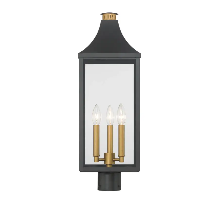 Hurstborne 25" 3-Light Outdoor Post Lantern - Image 8