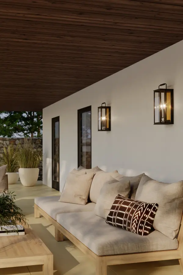 Aberdeen 20" High 2-Light Outdoor Wall Sconce - Image 4