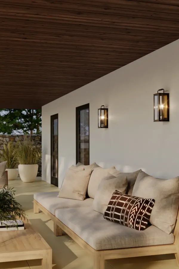 Aberdeen 16.5" High 2-Light Outdoor Wall Sconce - Image 4