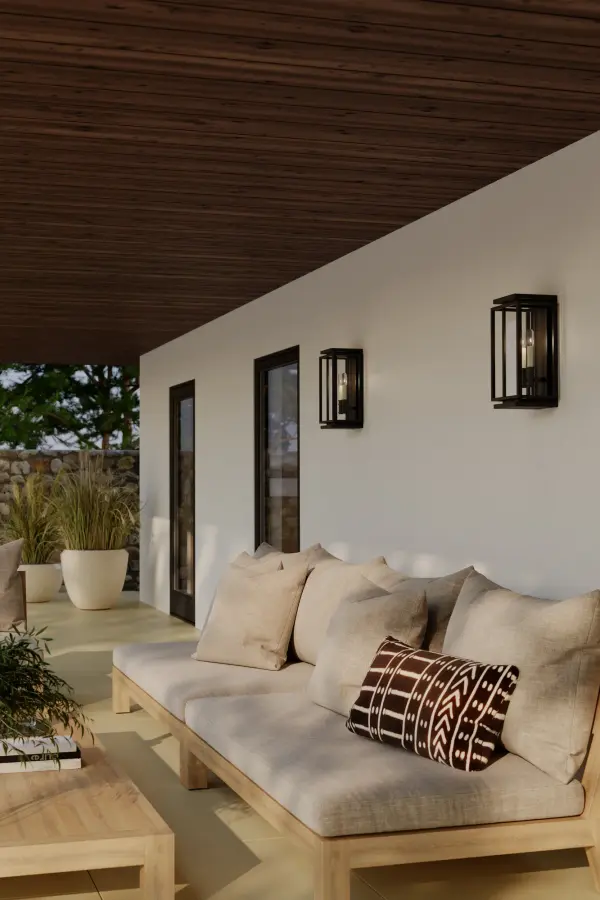 Stratford 17" High 2-Light Outdoor Wall Sconce - Image 4