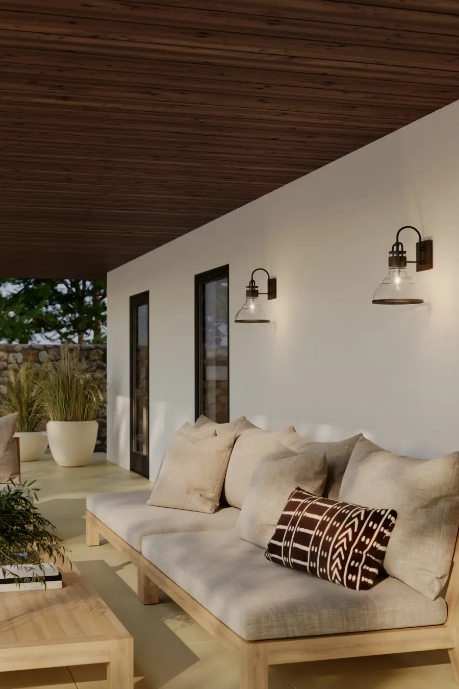 Calen 15.5" Outdoor Wall Sconce - Image 4