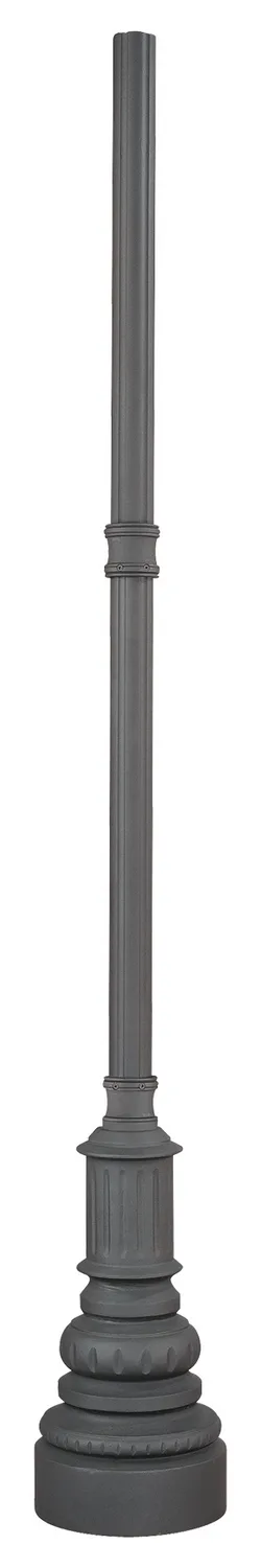 Post With Base Post With Base in Black