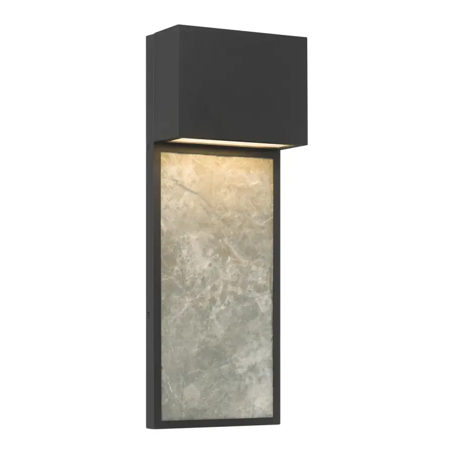 Norrin 21.25" LED Outdoor Wall Sconce - Image 1