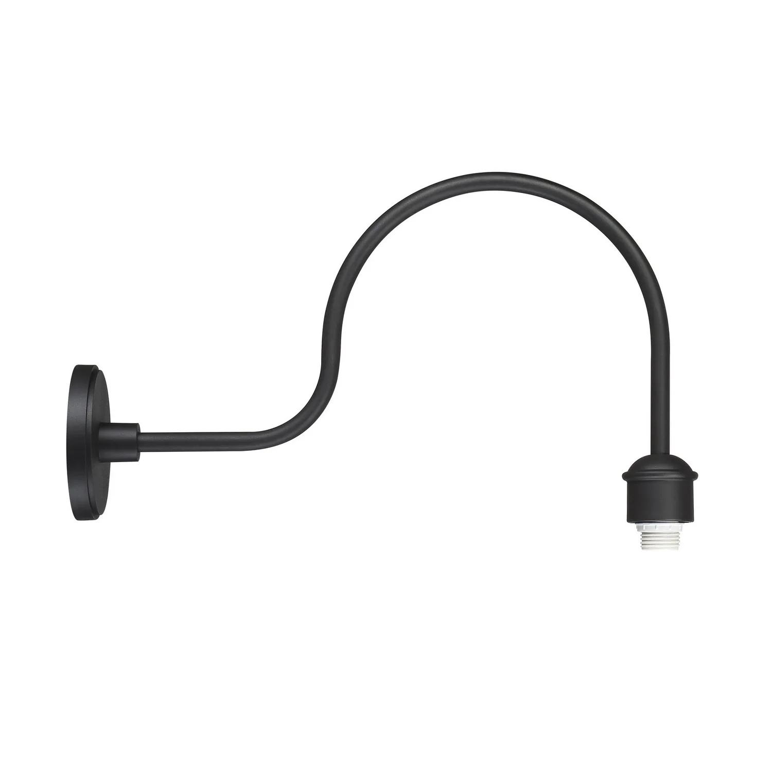 RLM One Light Outdoor Wall Mount in Sand Black