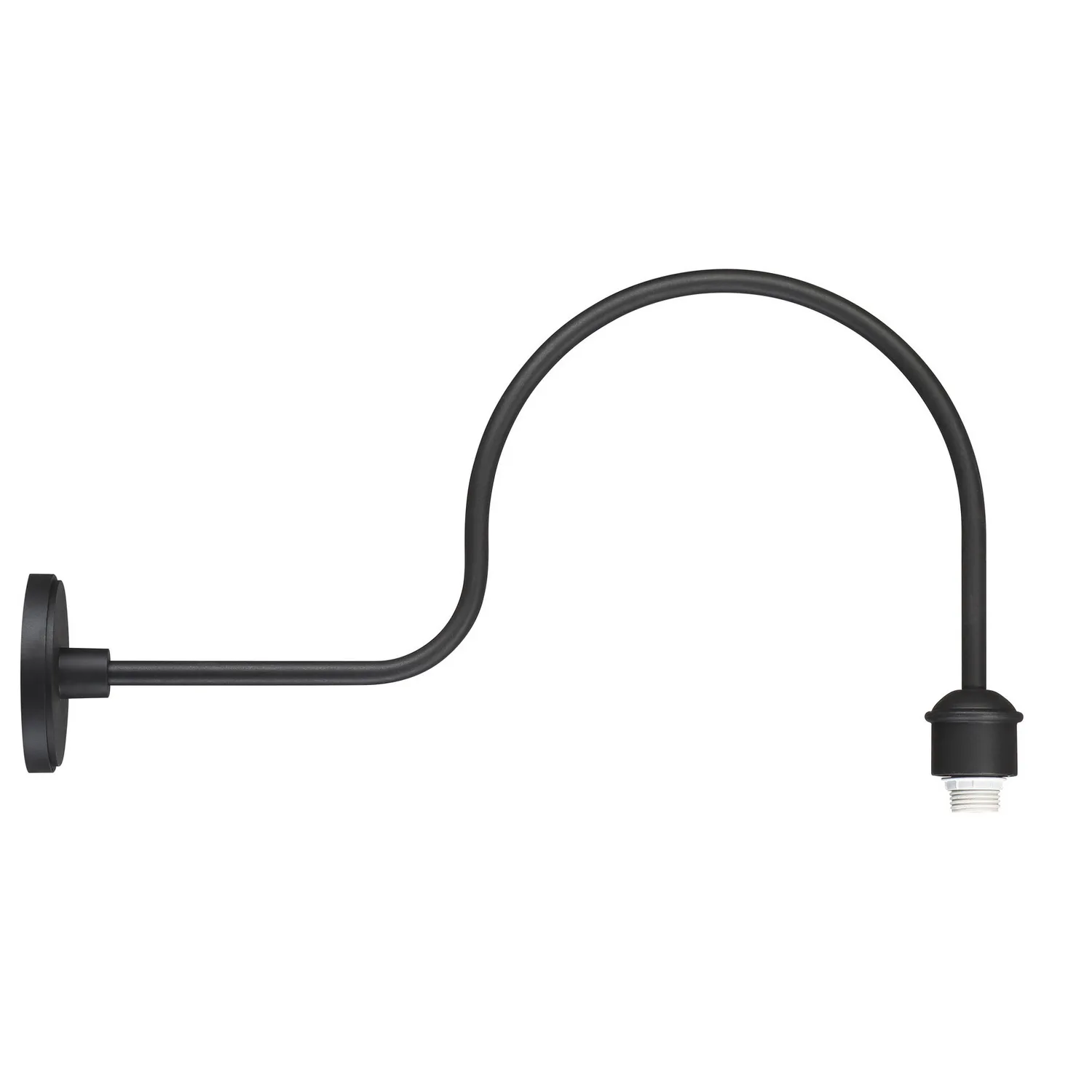 RLM One Light Outdoor Wall Mount in Sand Black