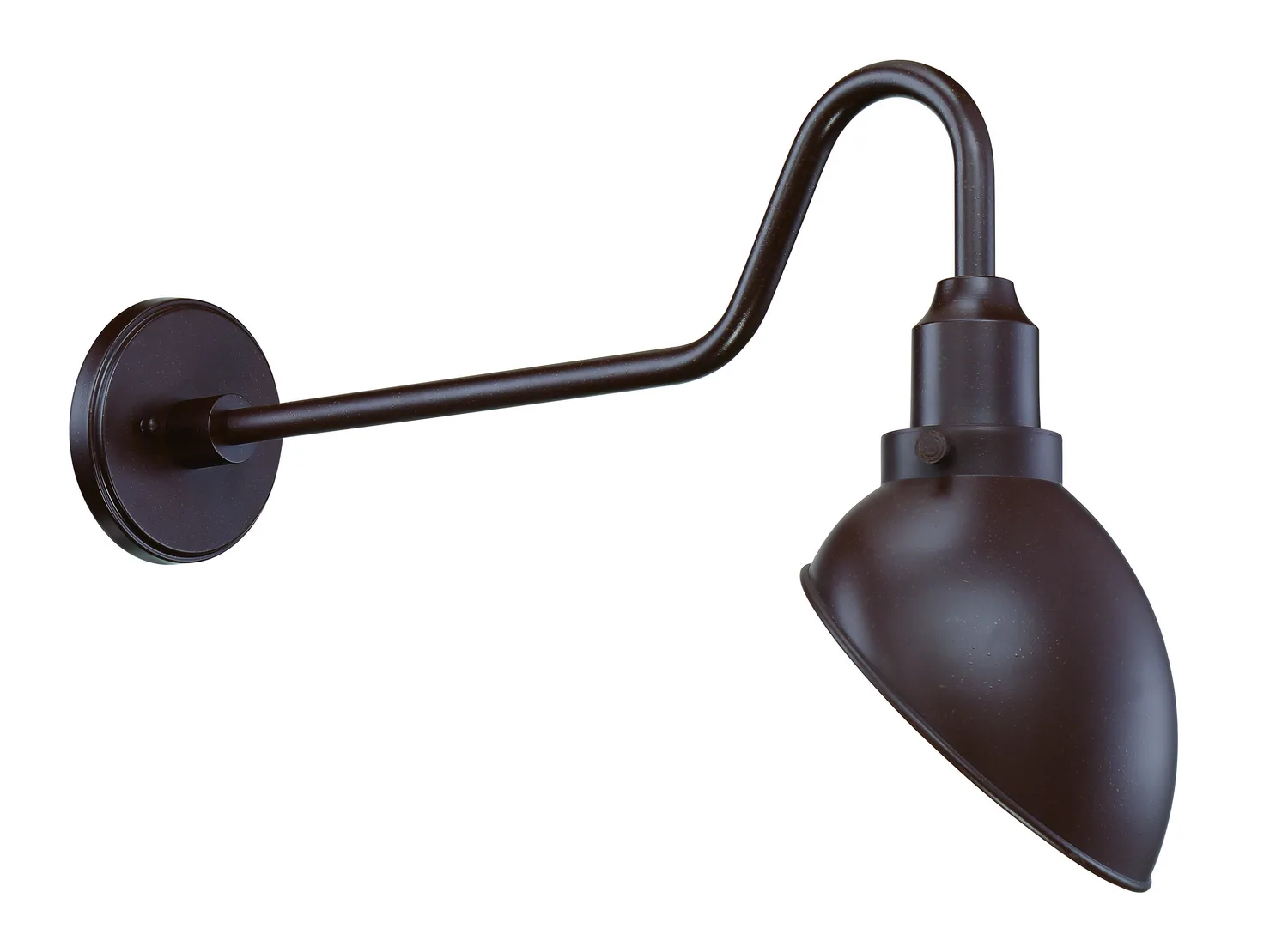 RLM One Light Outdoor Lantern in Bronze w/Copper Flecks