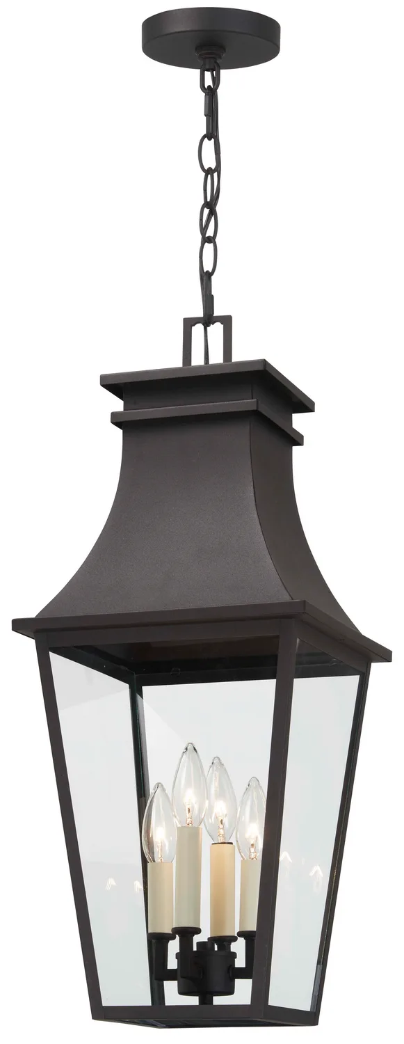 Gloucester - 4 Light Outdoor Chain Hung Lantern 10"