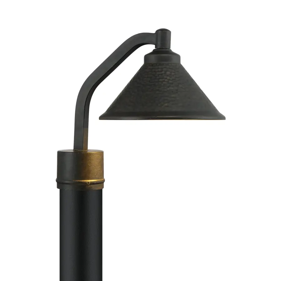 Kirkham 1-Light LED Post Mount in Aspen Bronze - Image 3