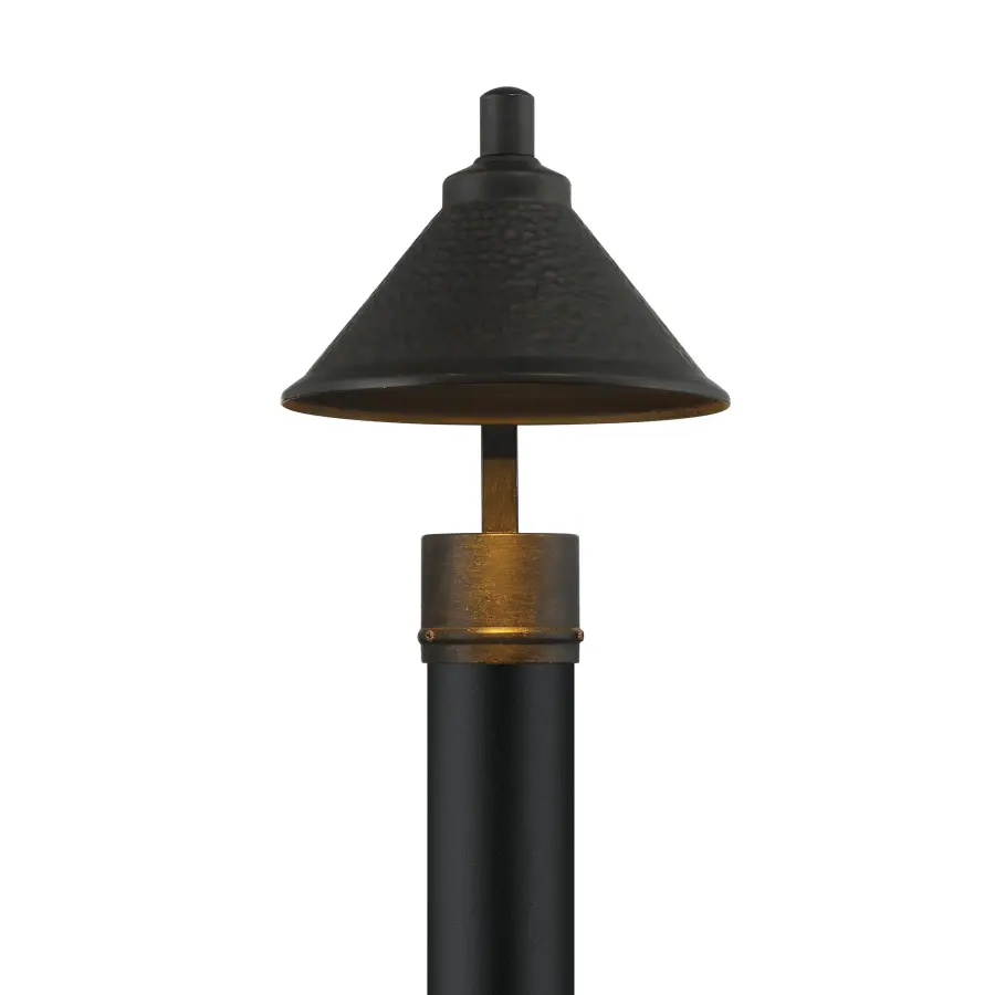 Kirkham 1-Light LED Post Mount in Aspen Bronze - Image 4