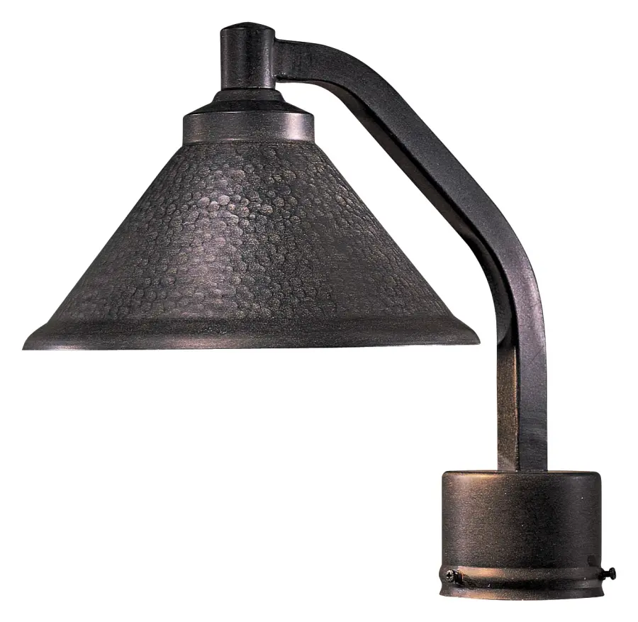 Kirkham 1-Light Outdoor Post Mount in Aspen Bronze - Image 1