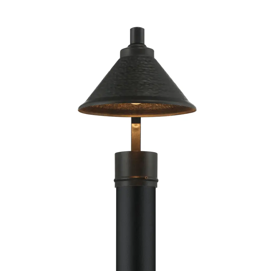 Kirkham 1-Light Outdoor Post Mount in Aspen Bronze - Image 4