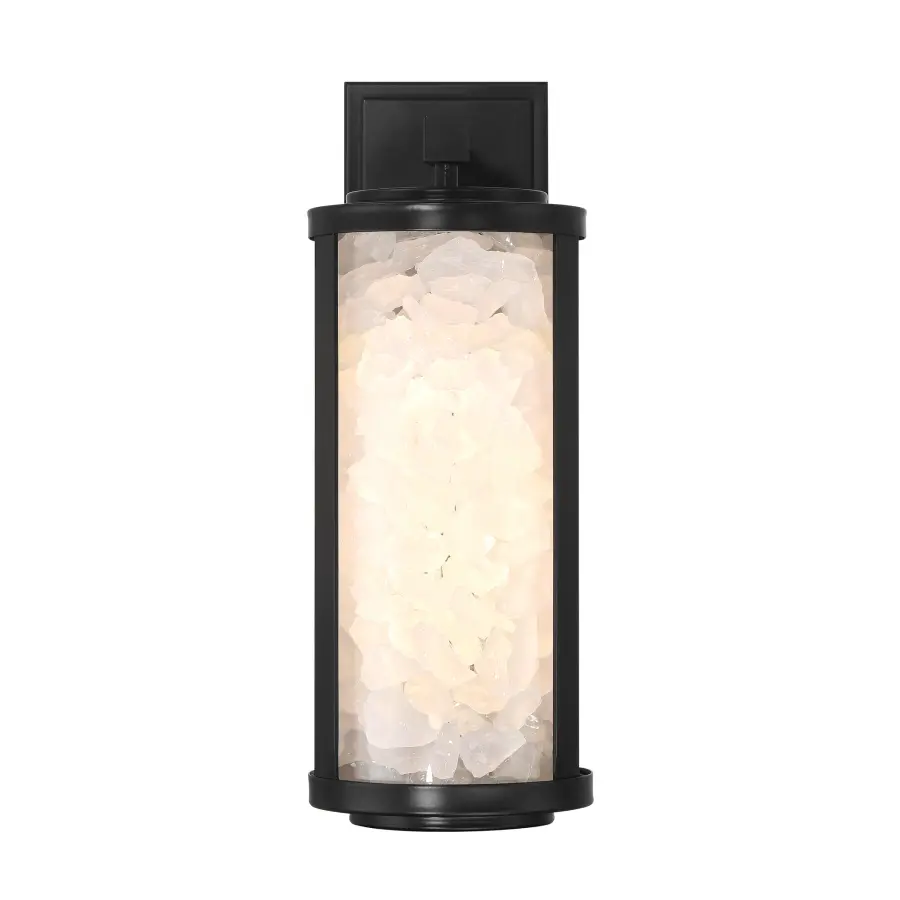 Modern LED Wall Sconce with Striking Acrylic Quartz Design - Image 2