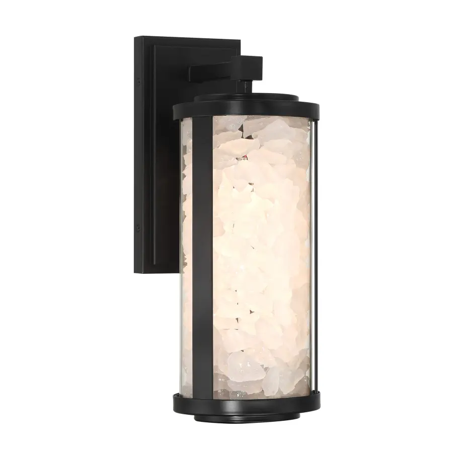 Modern LED Wall Sconce with Striking Acrylic Quartz Design - Image 3