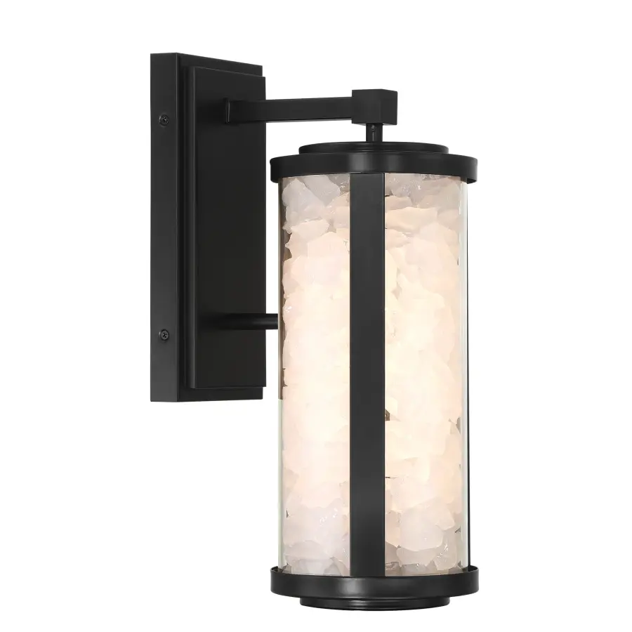 Modern LED Wall Sconce with Striking Acrylic Quartz Design - Image 4