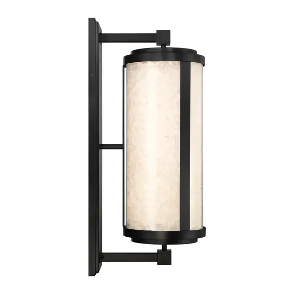 Bold Modern Outdoor Lighting with Natural Quartz Texture - Image 4