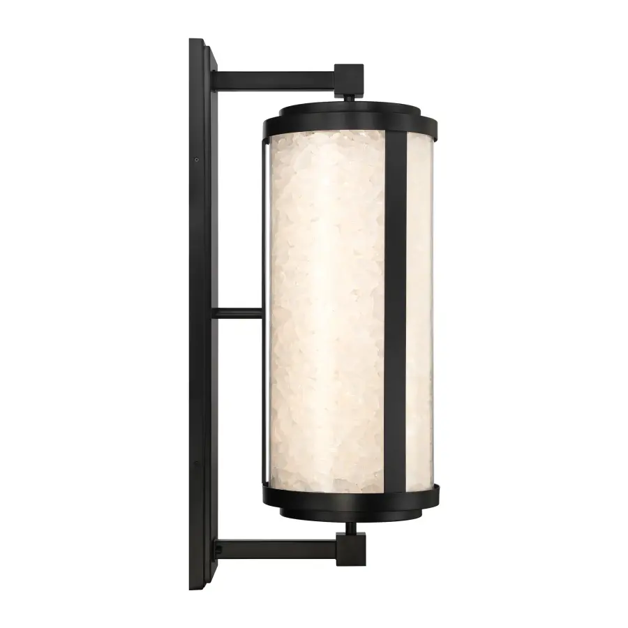 Bold Modern Outdoor Lighting with Natural Quartz Texture - Image 4