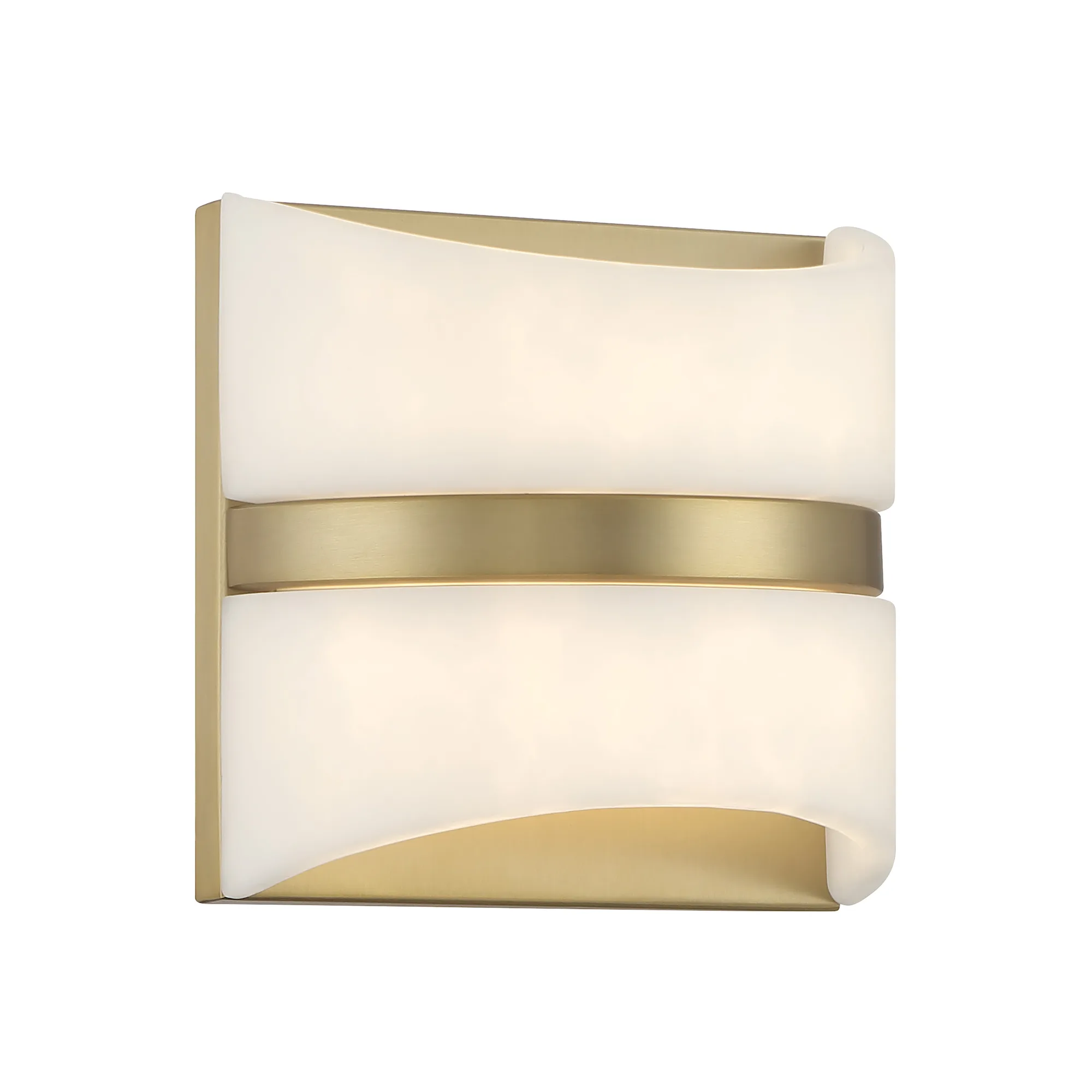 Velaux 6.5" LED Wall Sconce in Soft Brass