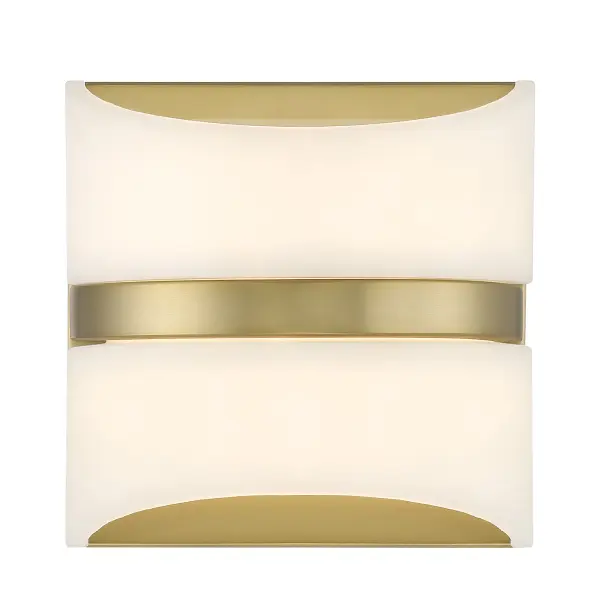 Velaux 6.5" LED Wall Sconce in Soft Brass - Image 3