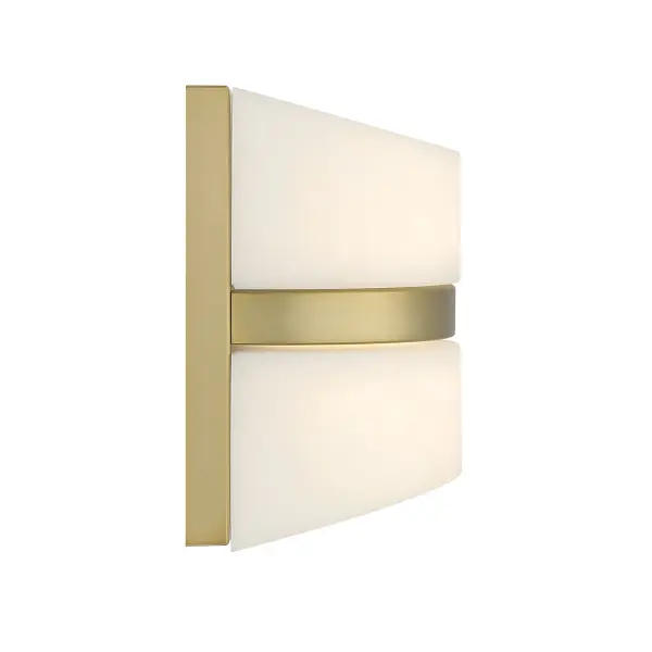 Velaux 6.5" LED Wall Sconce in Soft Brass - Image 4