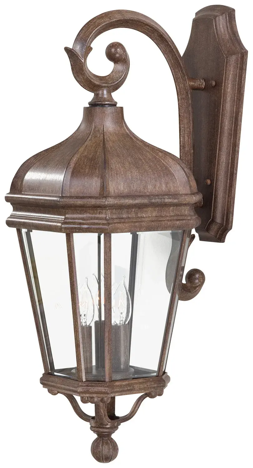 Harrison 3-Light Outdoor Wall Lantern - Image 1