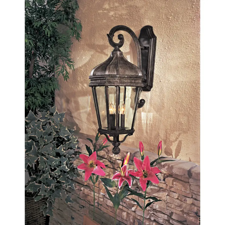 Harrison 3-Light Outdoor Wall Lantern - Image 2
