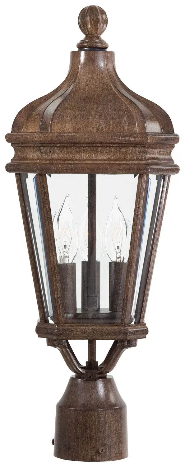 Harrison 3-Light Outdoor Post Mount Lantern