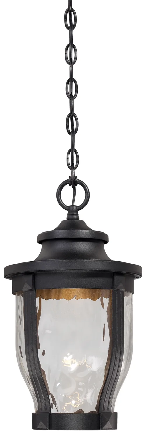 Merrimack 1-Light LED Pendant in Sand Coal Black
