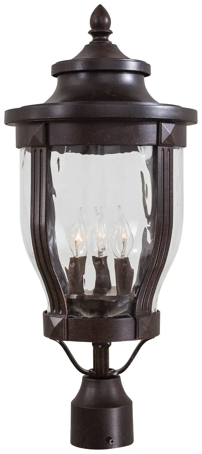 Merrimack 3-Light Post Mount Lantern