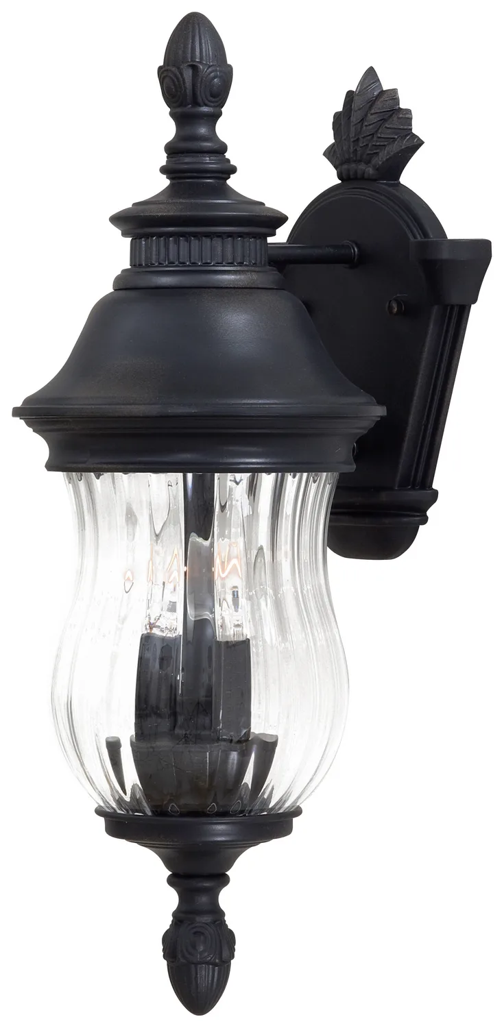 Newport Two Light Wall Mount in Heritage