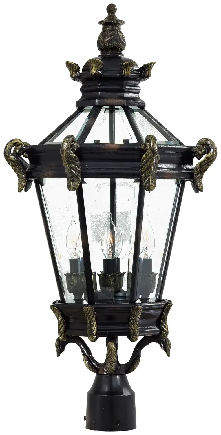 Stratford Hall 4-Light Outdoor Post Mount Lantern