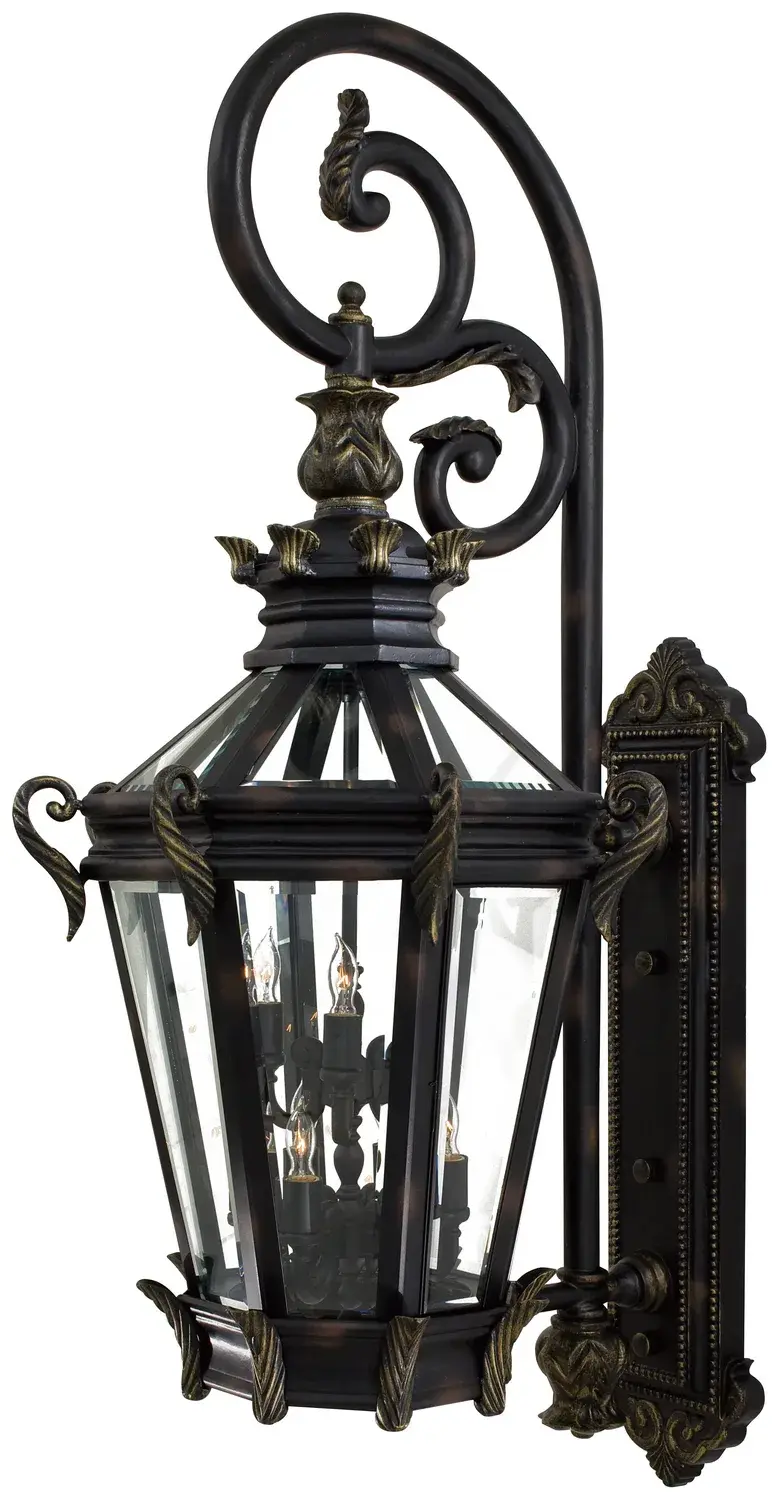 Stratford Hall 6+3 Light Outdoor Wall Lantern