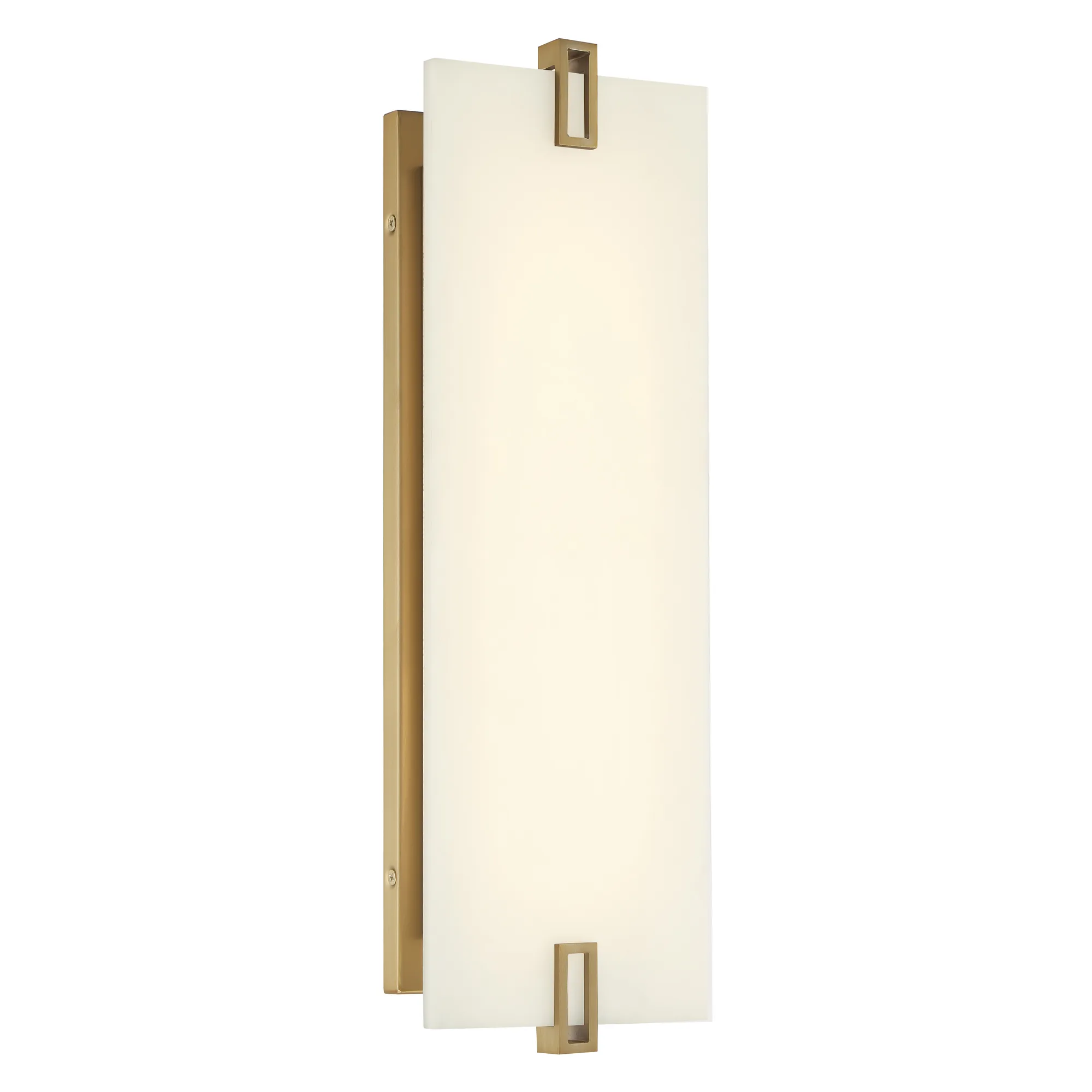 Aizen 19" LED Wall Sconce in Soft Brass