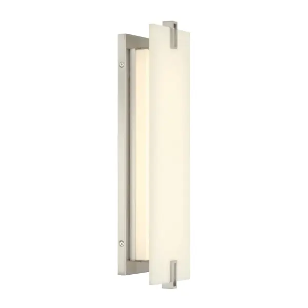 Aizen 19" LED Wall Sconce in Brushed Nickel - Image 3