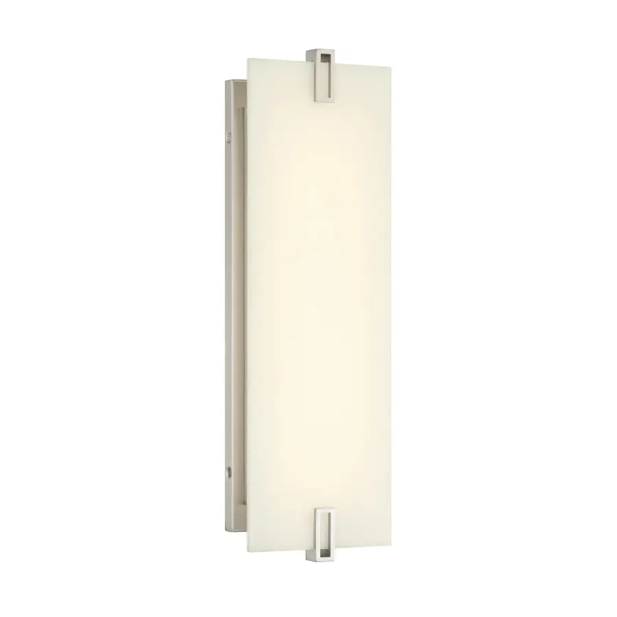 Aizen 19" LED Wall Sconce in Brushed Nickel - Image 5