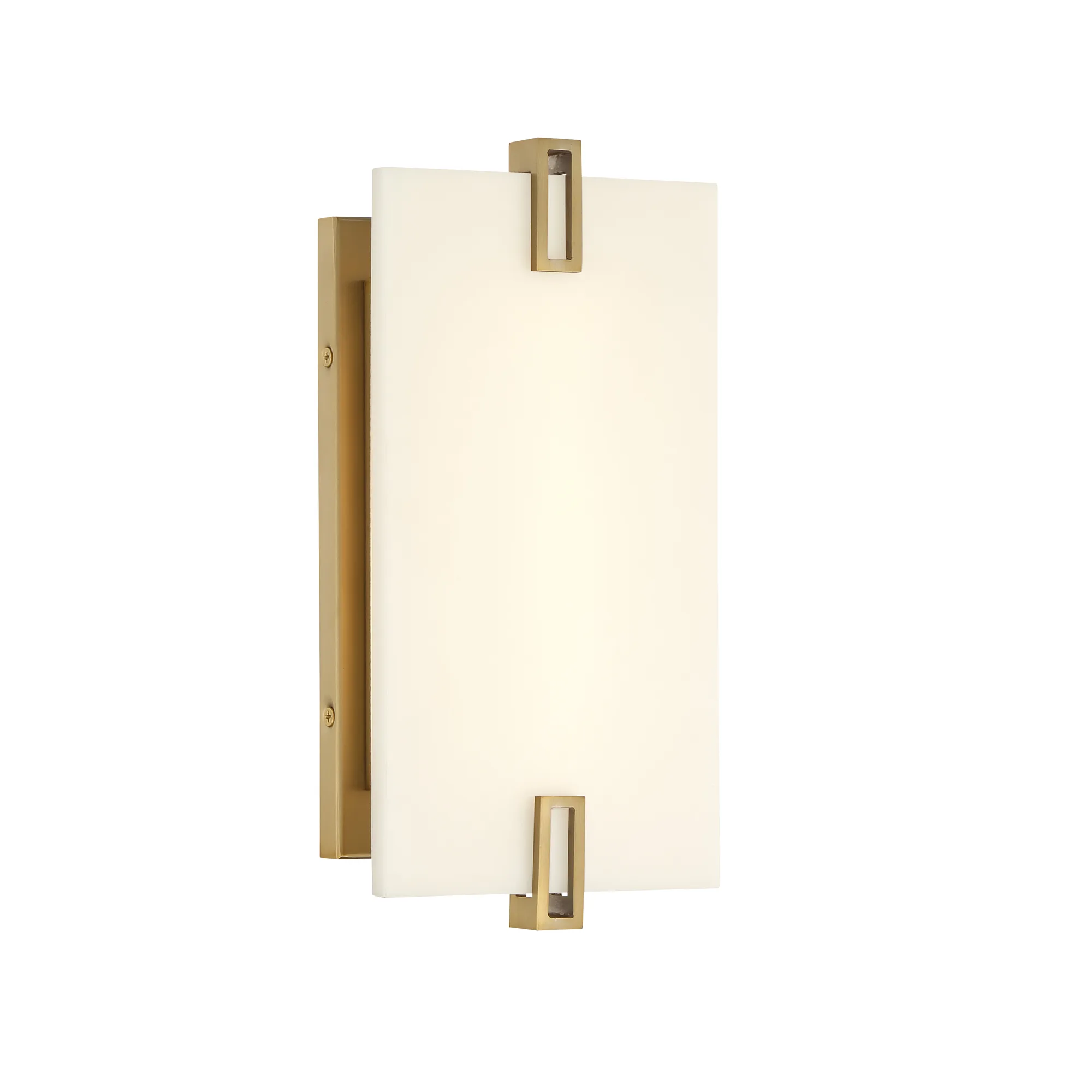 Aizen 12" LED Wall Sconce in Soft Brass