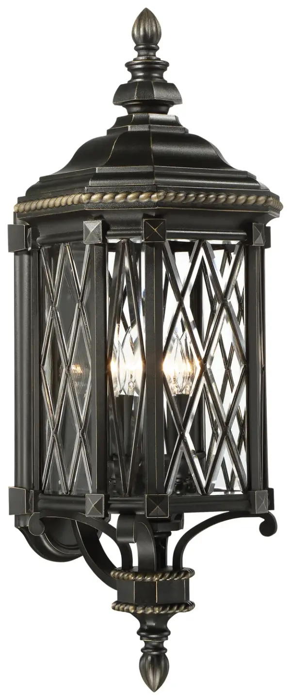 In Black w/Gold Highlights by Minka-Lavery from the Bexley Manor collection