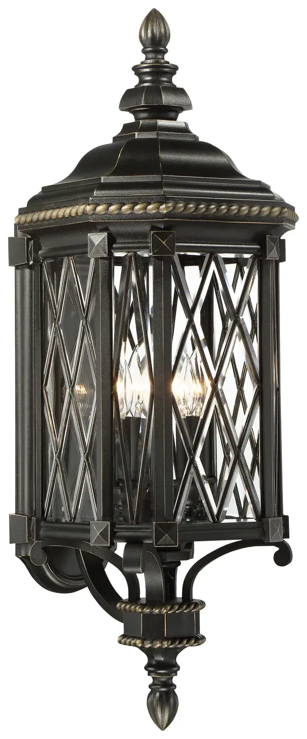 Bexley Manor 4-Light Outdoor Wall Lantern - Image 1