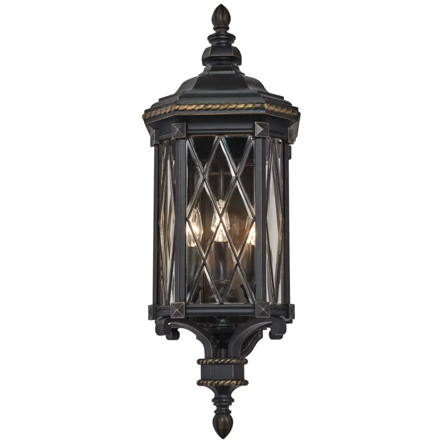 Bexley Manor 4-Light Outdoor Wall Lantern - Image 3