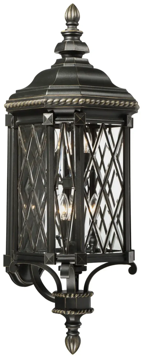 In Black w/Gold Highlights by Minka-Lavery from the Bexley Manor collection