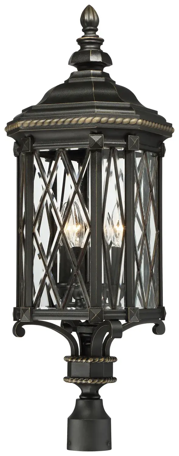 Bexley Manor 4-Light Outdoor Post Mount Lantern