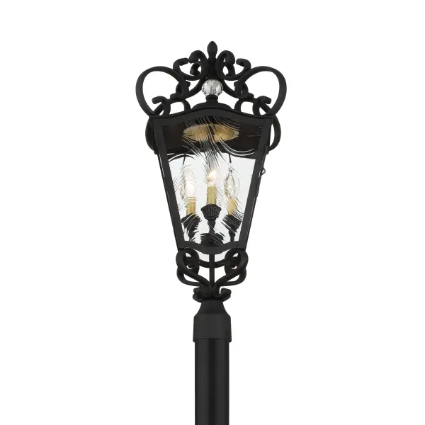 Brixton Ivey 3-Light Outdoor Post Lantern - Image 4