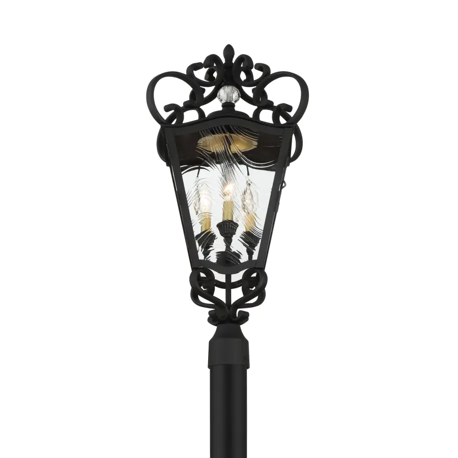 Brixton Ivey 3-Light Outdoor Post Lantern - Image 4