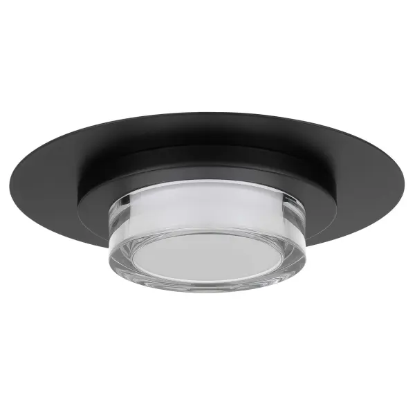 Plate 12" LED Flush Mount in Sand Black - Image 15