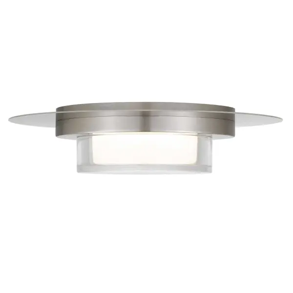 Plate 12" LED Flush Mount in Sand Black - Image 6