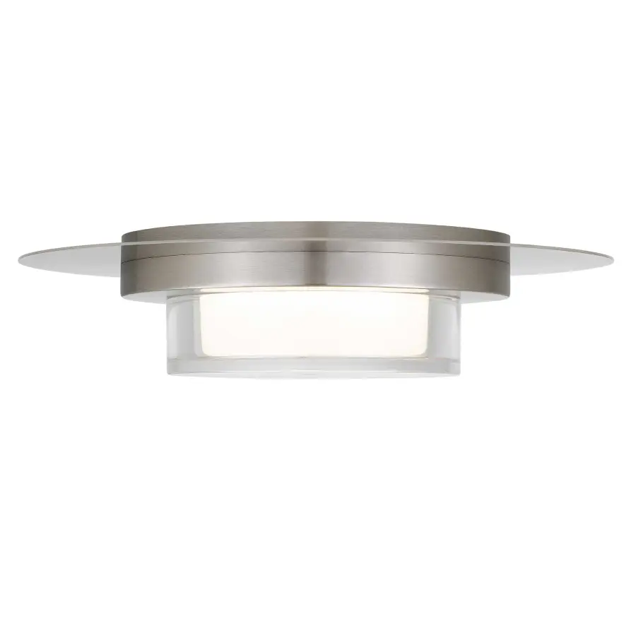 Plate 12" LED Flush Mount in Sand Black - Image 6