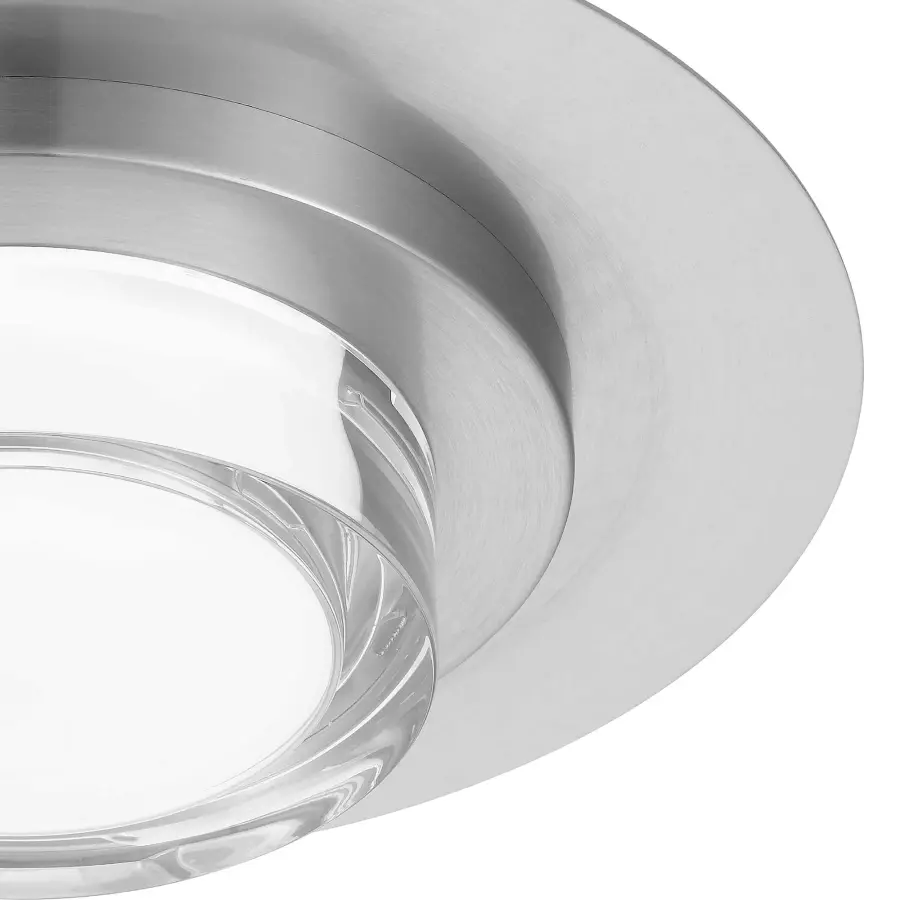 Plate 12" LED Flush Mount in Sand Black - Image 10