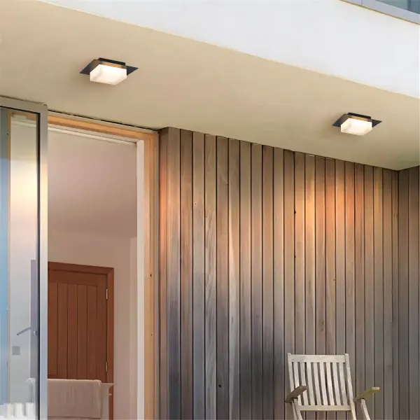 Foursquare 8" LED Flush Mount with 3-CCT Control - Image 2