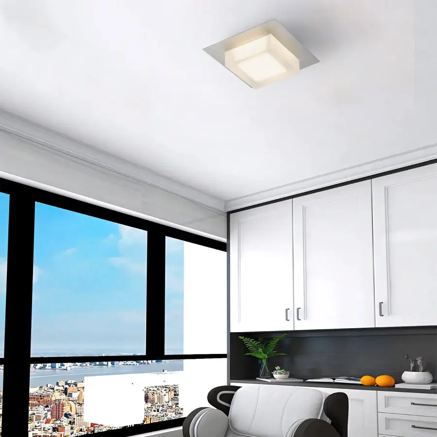 Foursquare 8" LED Flush Mount with 3-CCT Control - Image 12