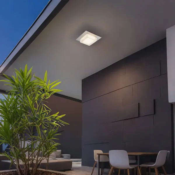 Foursquare 8" LED Flush Mount with 3-CCT Control - Image 10